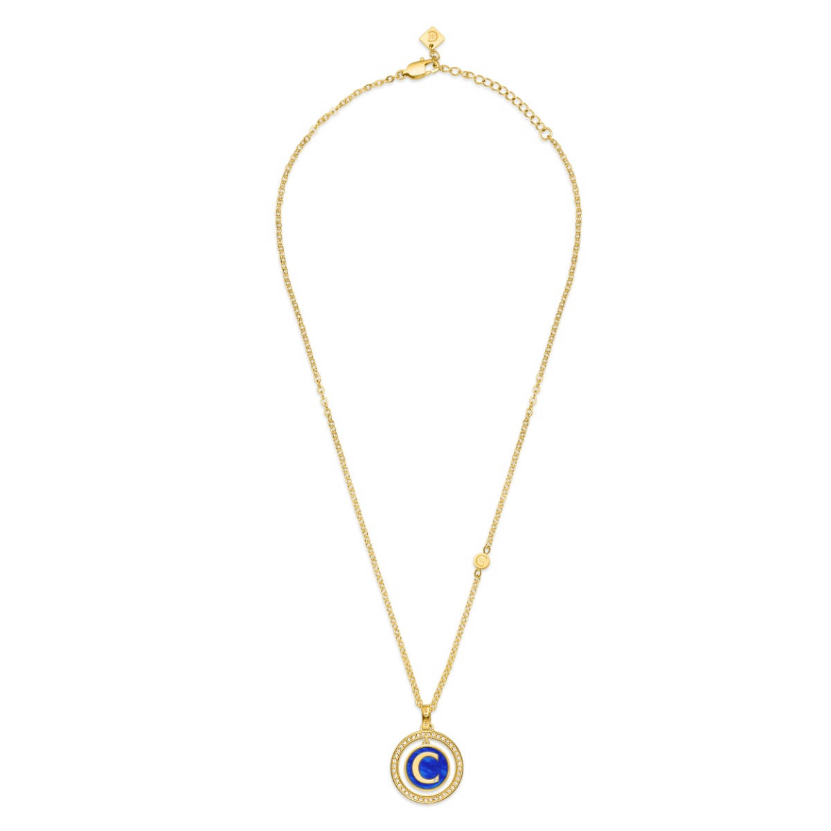 Cerruti 1881 Women Blue CIRCULO Necklace