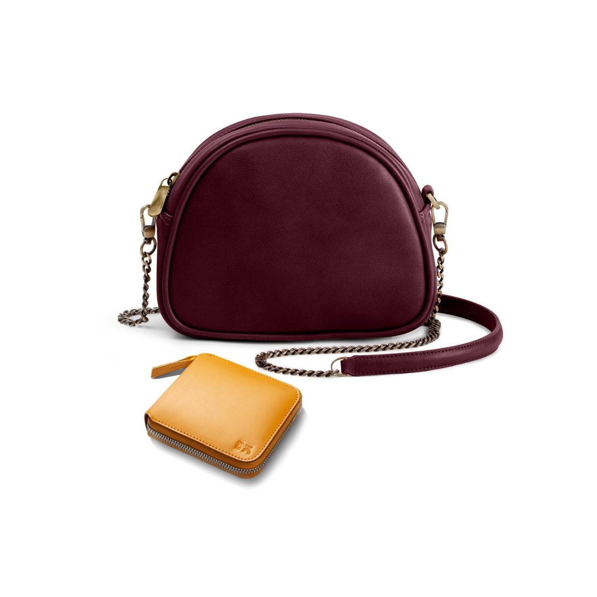 HKCLUF Crossbody Bag Purse for Women 2Pcs Leather Hobo Handbag Wallet Set  With 2 | eBay