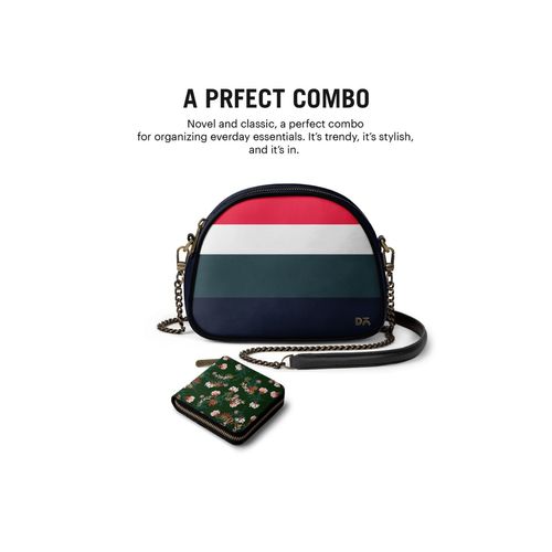 DailyObjects Printed Arch Sling Crossbody Bag For Women