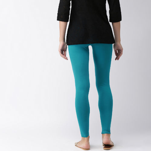 peacock blue leggings