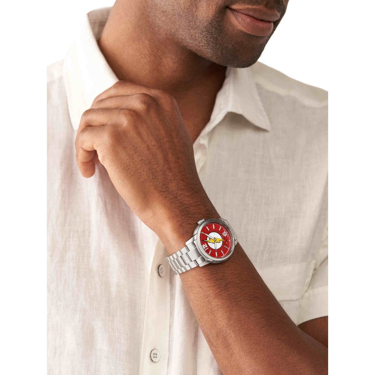 Buy Fossil Men Red Dial Analog Watch LE1162 Online