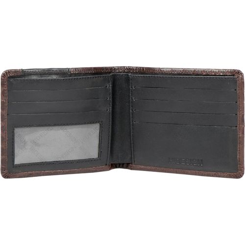 Buy Eske Luis Brown Casual Leather Zip Around Wallet for Men