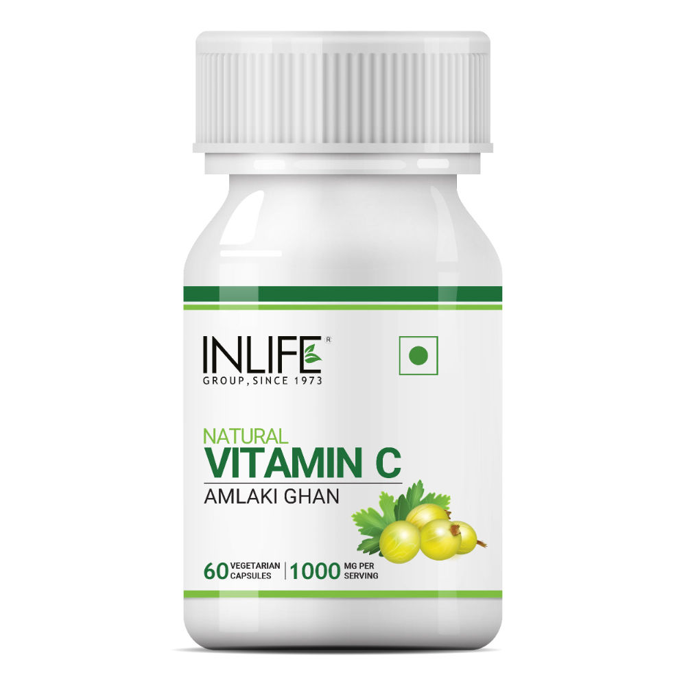 INLIFE Natural Vitamin C Capsules