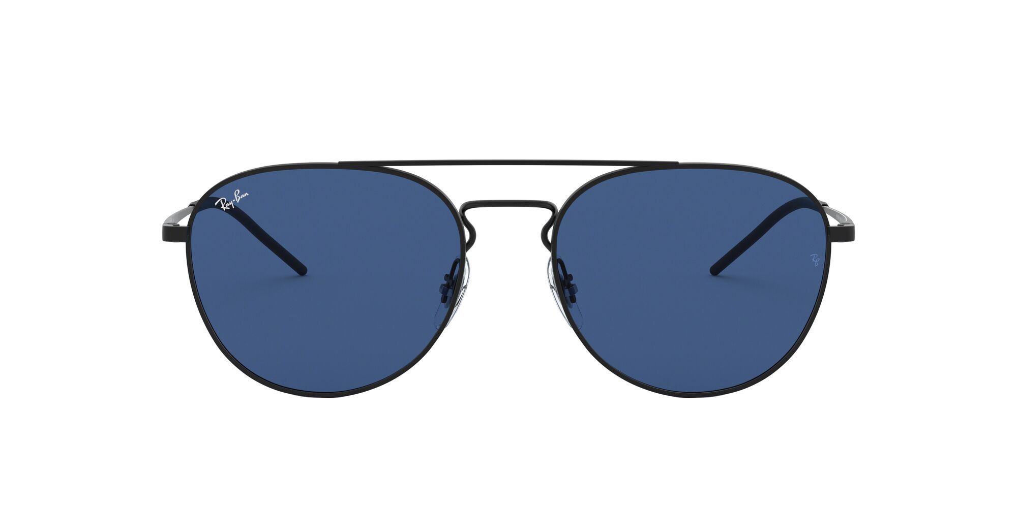 Ray-Ban 0RB3589 Blue Youngster Round Sunglasses (55 mm)