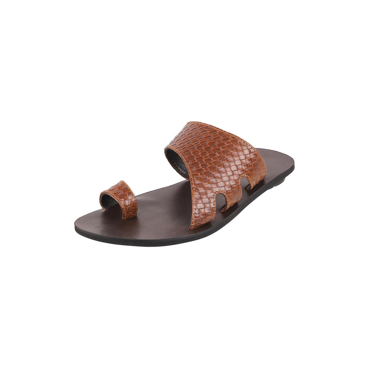 Tan chappals best sale