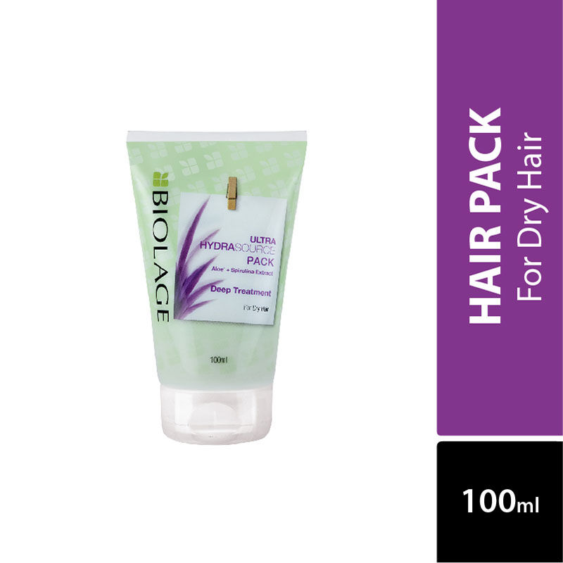 Matrix Biolage Ultra HydraSource Deep Treatment Pack for Dry Hair-  Multi-Use Hair Mask- Paraben Free: Buy Matrix Biolage Ultra HydraSource  Deep Treatment Pack for Dry Hair- Multi-Use Hair Mask- Paraben Free Online