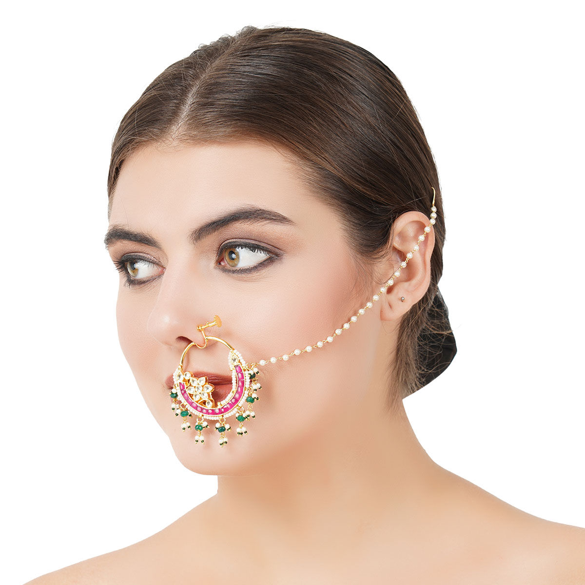 Latest nose pin on sale trends