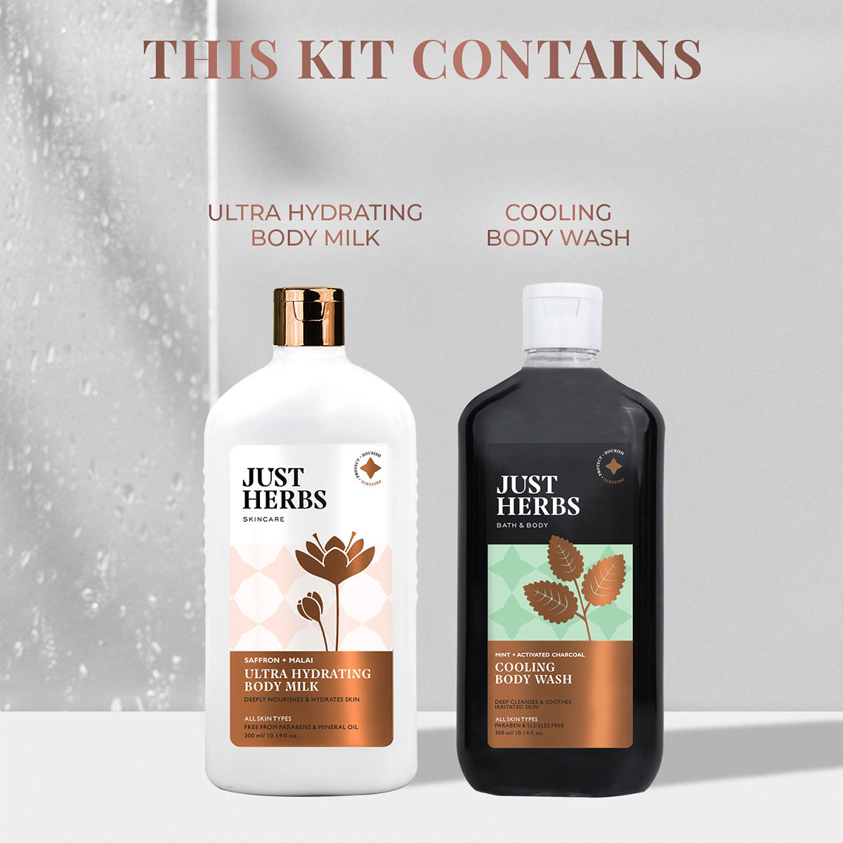 Buy Just Herbs Hydraclean Detox & Hydrate Kit Online