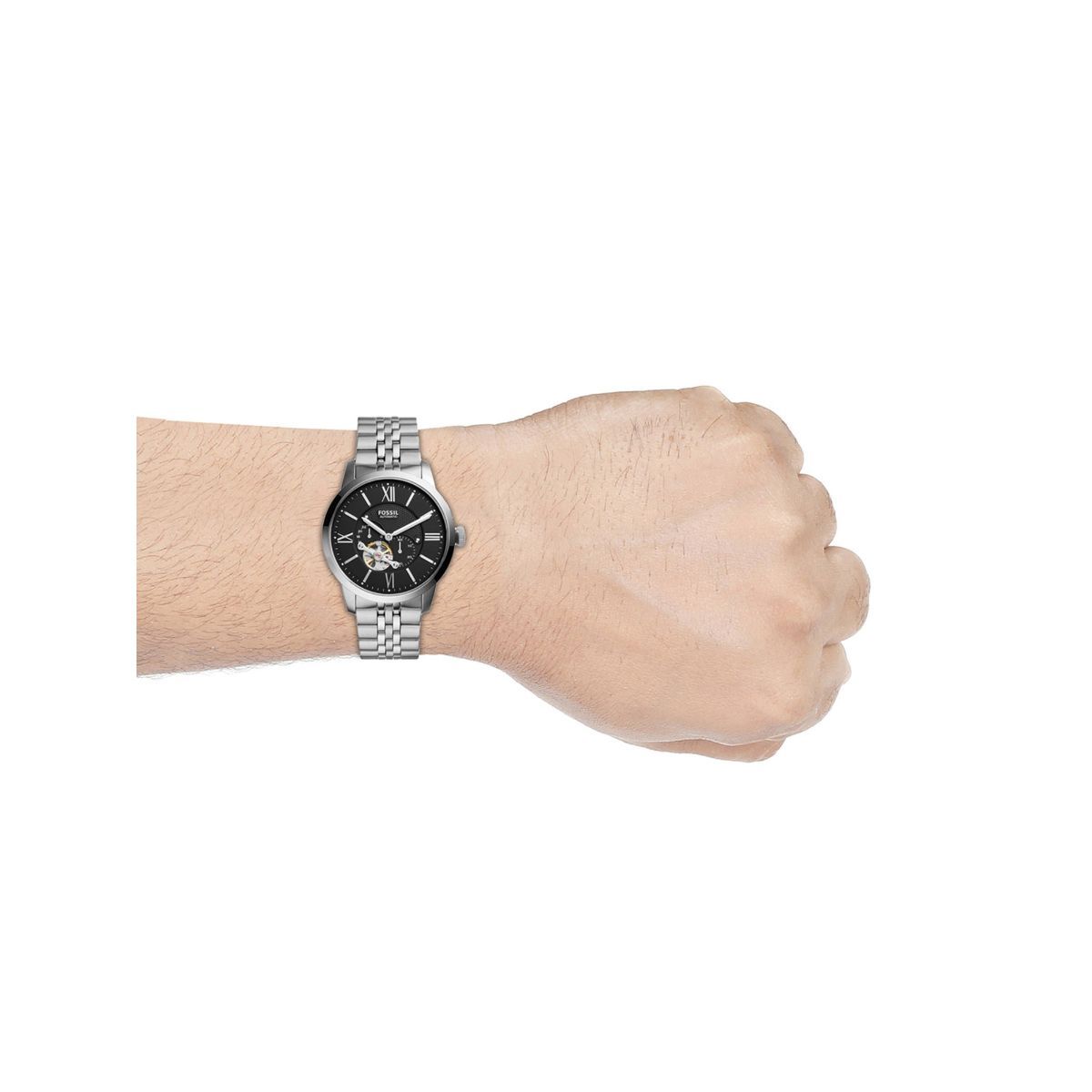 Buy Fossil ME3107 Townsman Silver Watch For Men Online