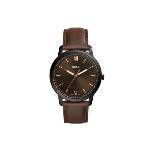 Fossil Men's The Minimalist 3H Brown Watch FS5551