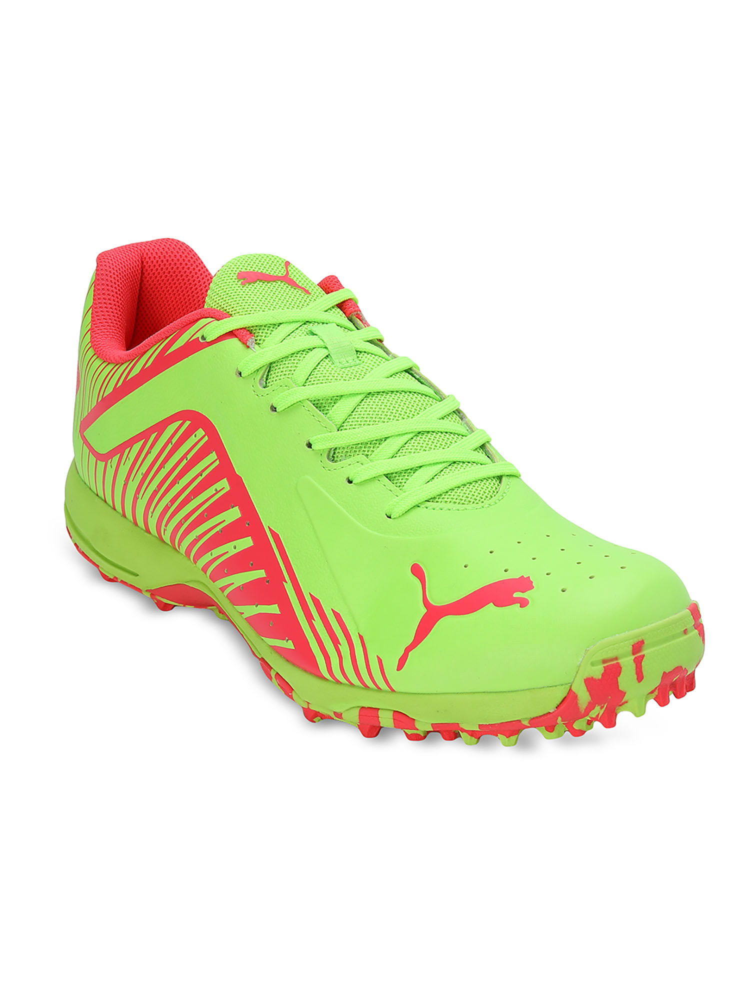 Puma cricket cheap shoes green