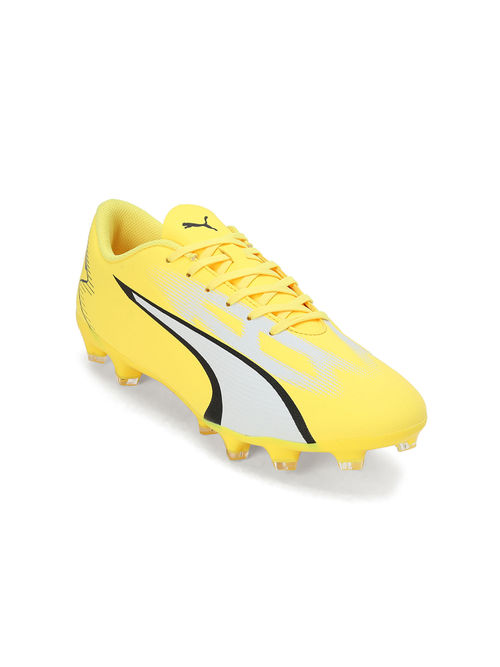Buy Puma Ultra Play Fg/Ag Men Yellow Football Shoes Online