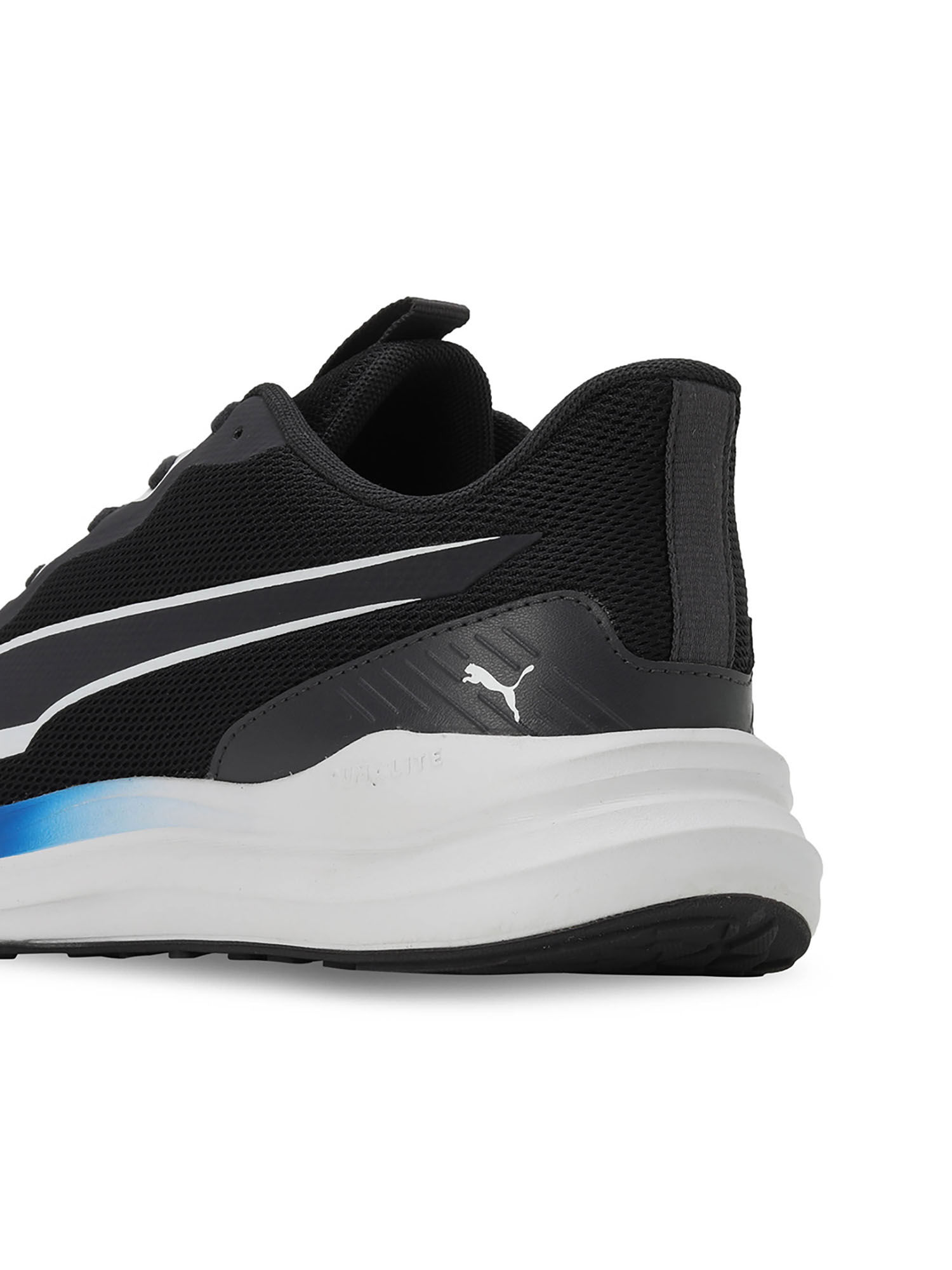 Black and outlet blue puma shoes