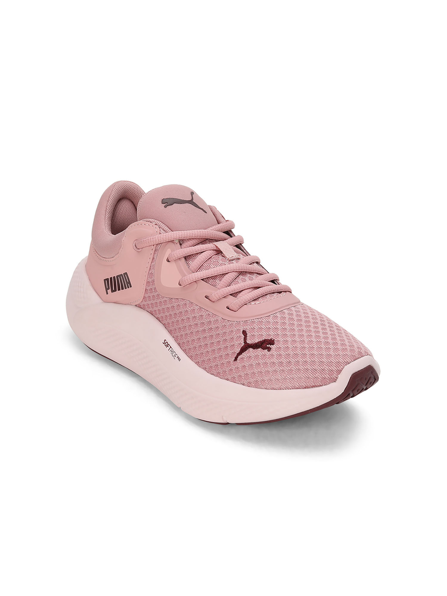 Pink puma best sale womens shoes