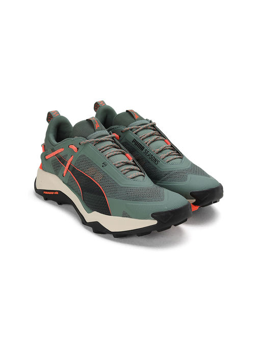 Buy Puma Explore Nitro Men Green Running Shoes Online