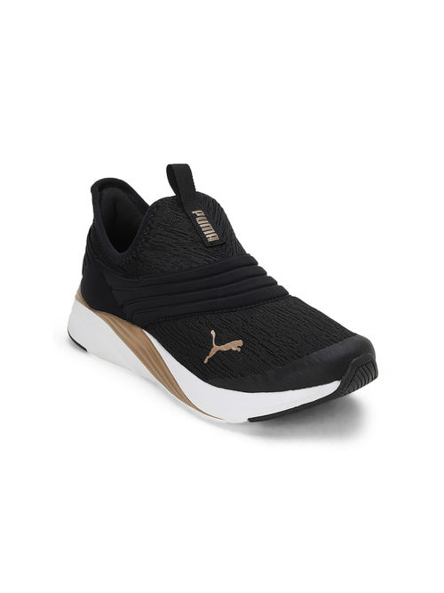 Buy Puma Softride Sophia Slip Metal Women Black Running Shoes Online