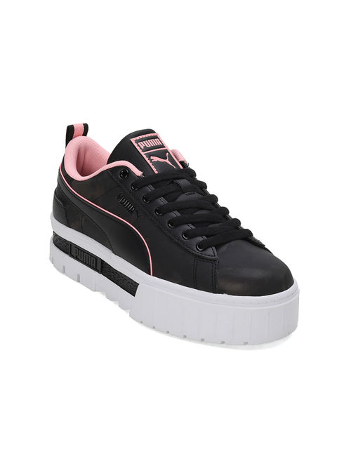 Puma Mayze Tl Music Women Black Sneakers (UK 7)