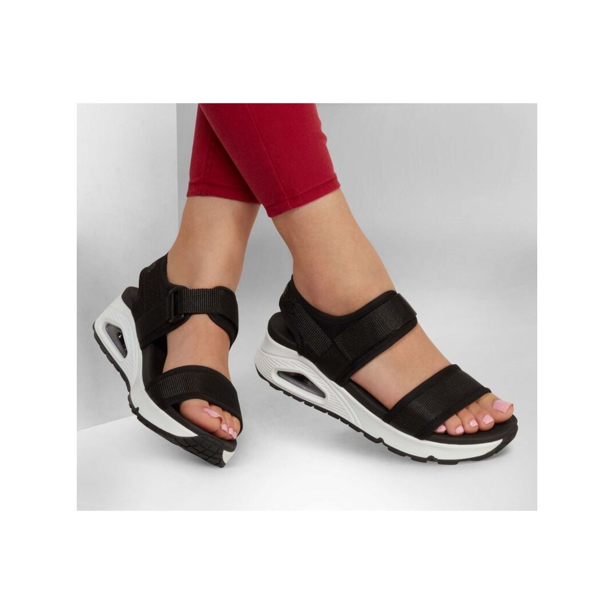 Buy SKECHERS Uno - New Sesh Black Cali Sandals Online