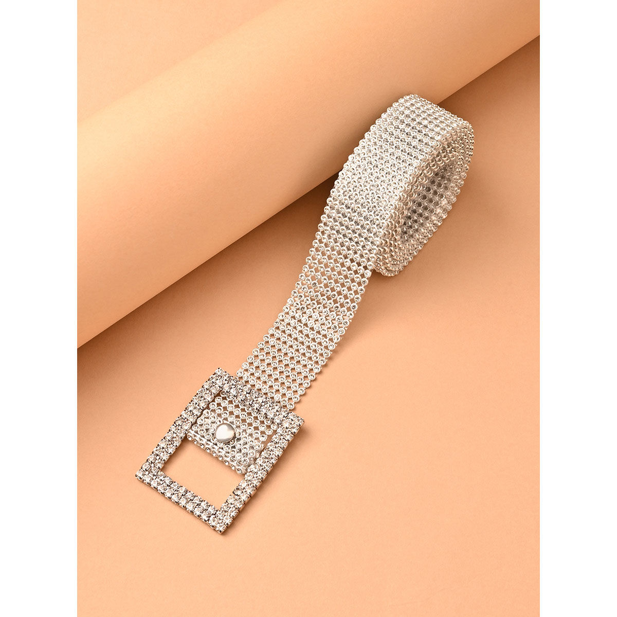 silver belt for saree