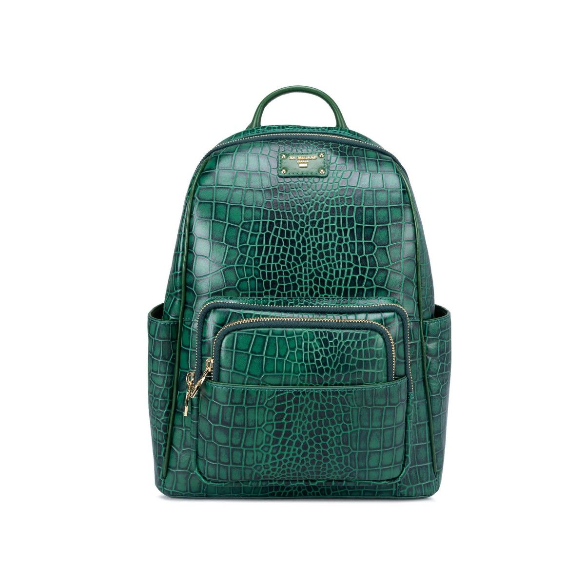 Dartmouth Leather Backpack | Navy Barker | BRAHMIN
