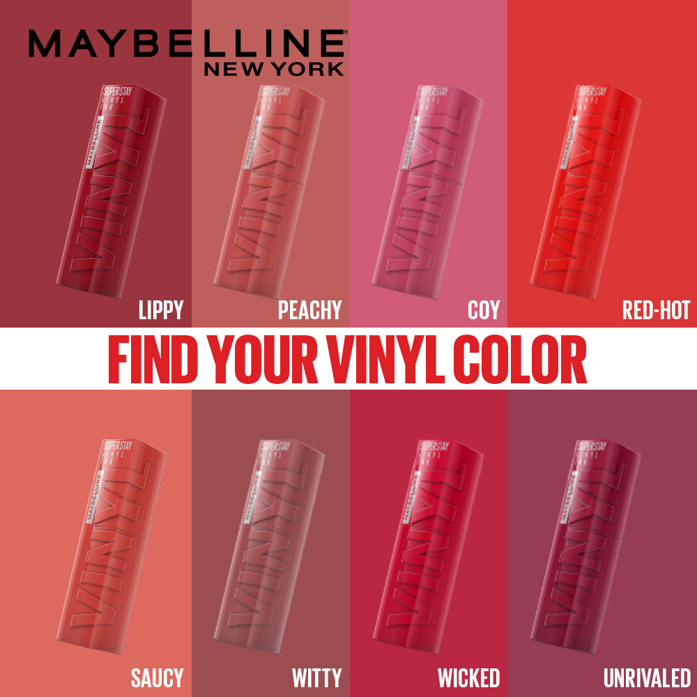 Maybelline New York Superstay Vinyl Ink Liquid Lipstick Buy Maybelline