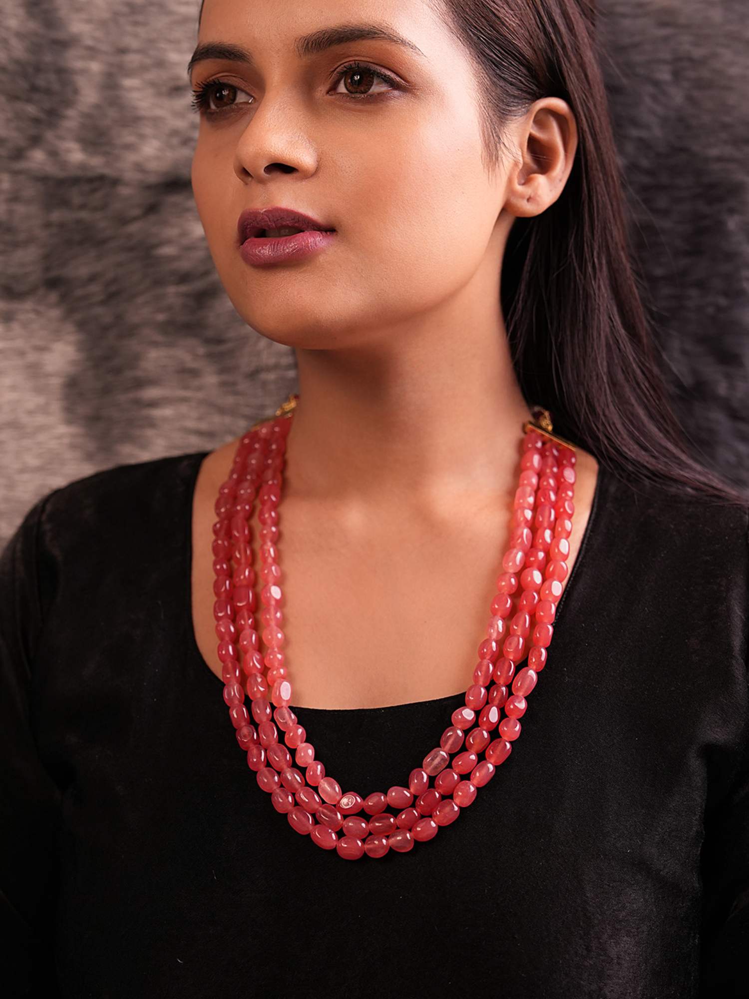 BINNI Blush Blossom Pink Duldul Necklace