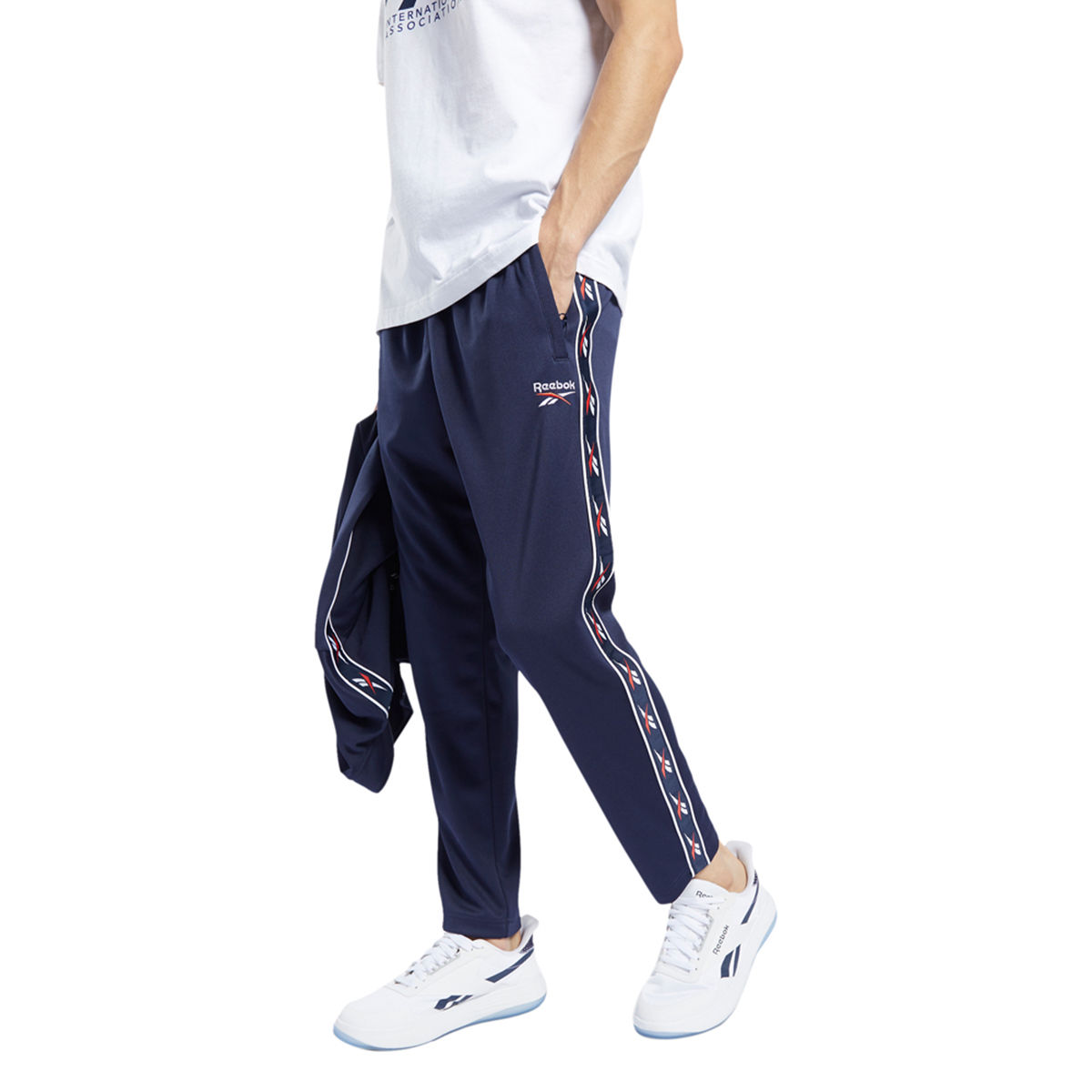 Reebok Mens Training Essentials Linear Logo Track Pants  Amazonin  Fashion