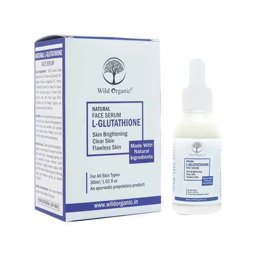 Wild Organic Natural Face Serum L- Glutathione Reviews Online | Nykaa Wild Organic Natural Face Serum L- Glutathione Reviews Online | Nykaa