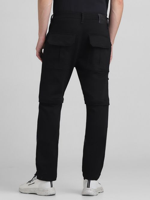 Jack Jones Black Anti Fit Stretchable Jeans