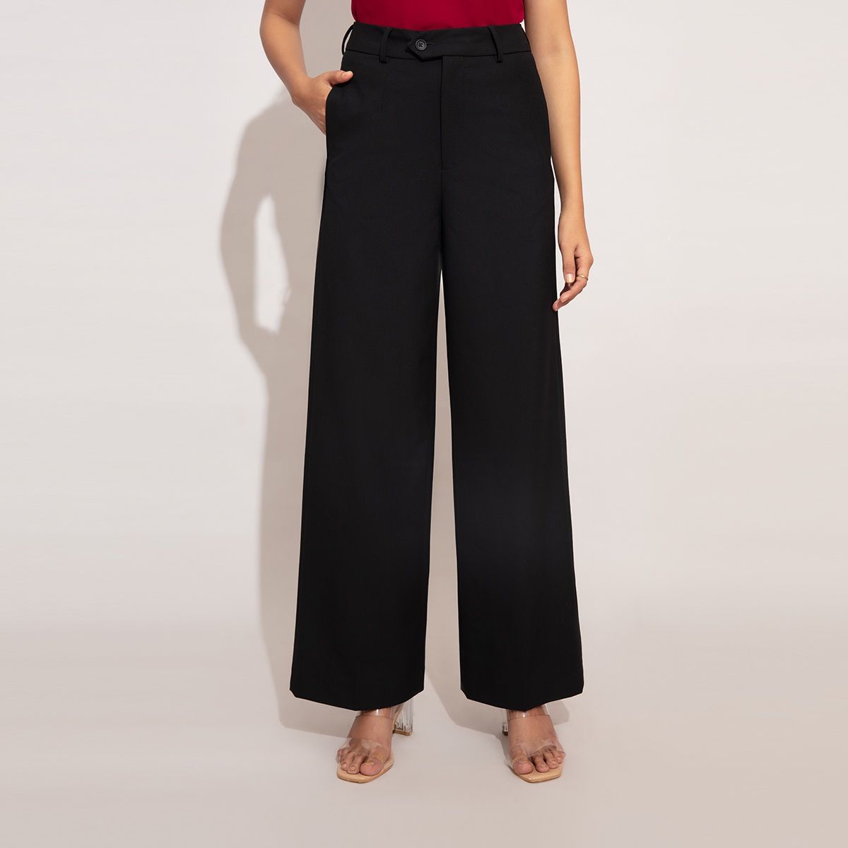 petite baggy trousers