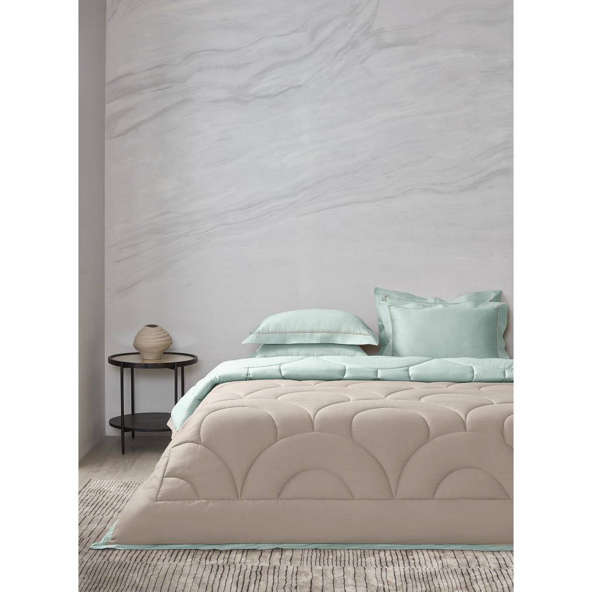 SANSAAR A D'DECOR BRAND LIVE CONSCIOUSLY Flint Stone Fallen Rock Double Comforter Bedding Set Queen