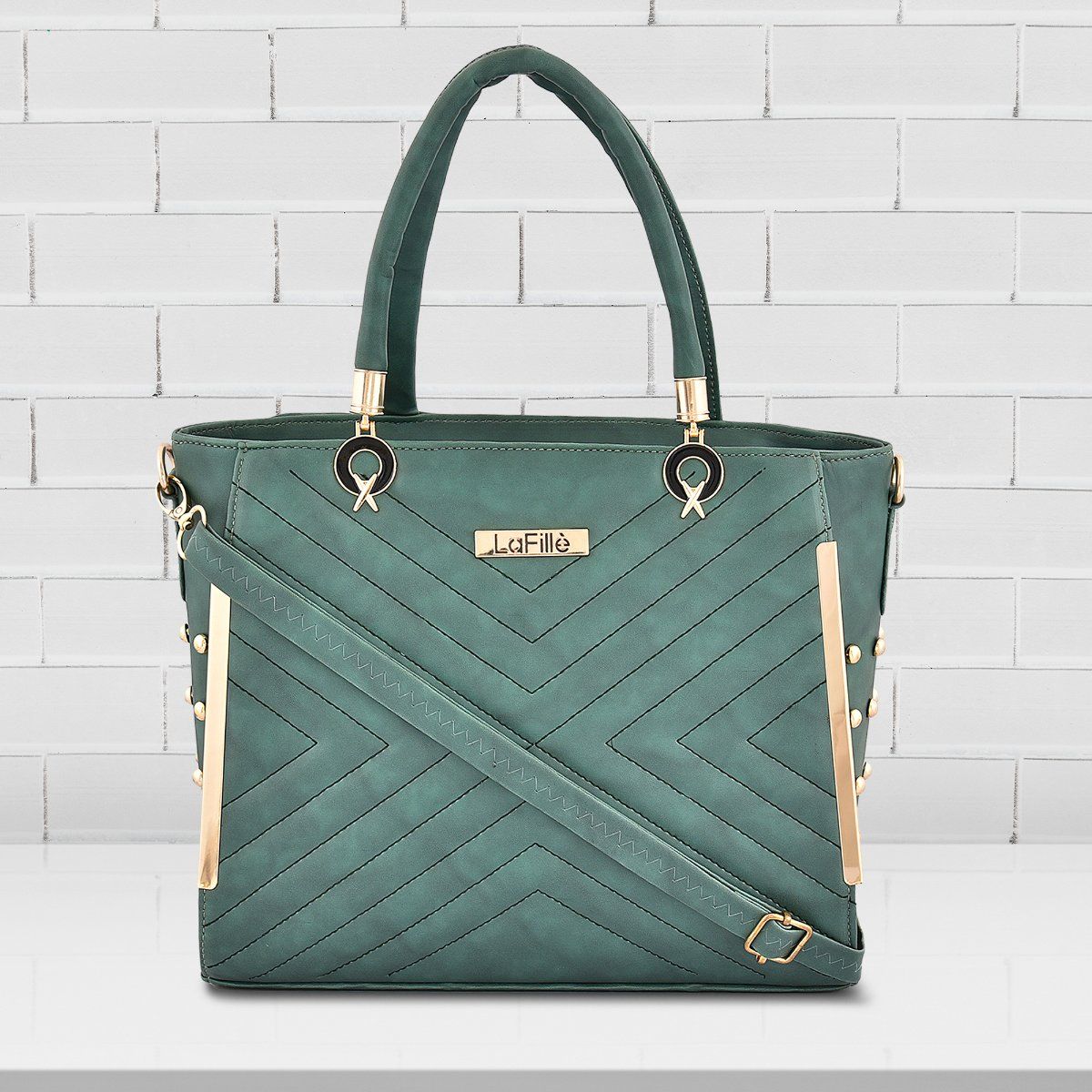 Buy Lapis O Lupo Calcareous Women's Neno Handbag (Tourquise) Online