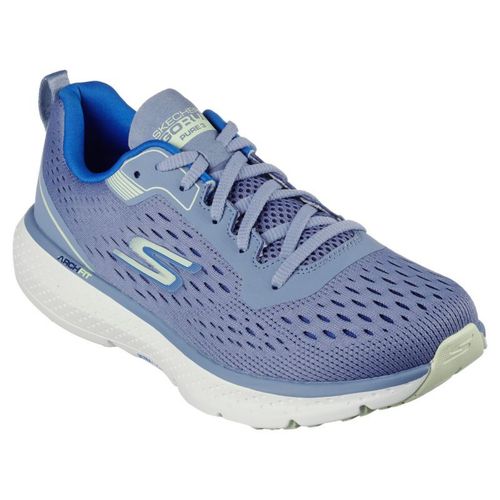 SKECHERS GO RUN PURE Blue Running Shoes (UK 2)