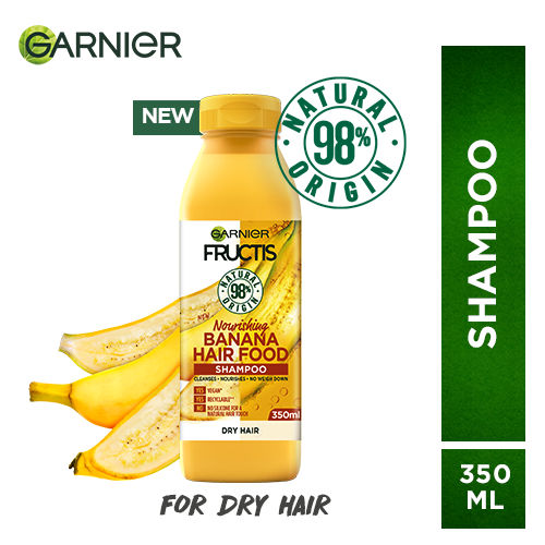 Garnier Fructis Hair Food - Nourishing Banana Shampoo For Dry Hair: Buy Garnier  Fructis Hair Food - Nourishing Banana Shampoo For Dry Hair Online at Best  Price in India | Nykaa