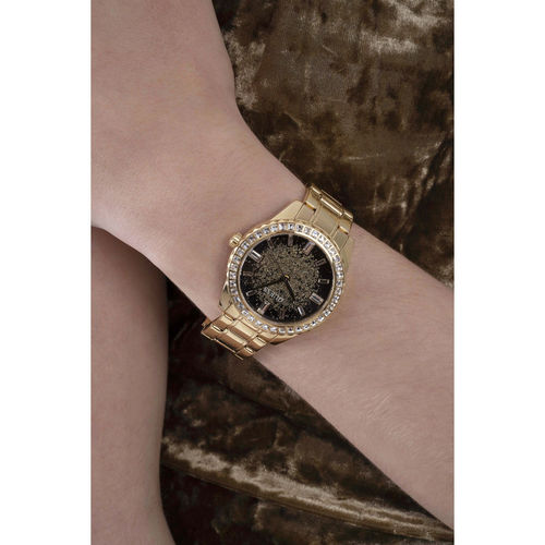 Buy Guess Dress 38 mm Black Dial Women Analog Watch (GW0405L2) (M) Online