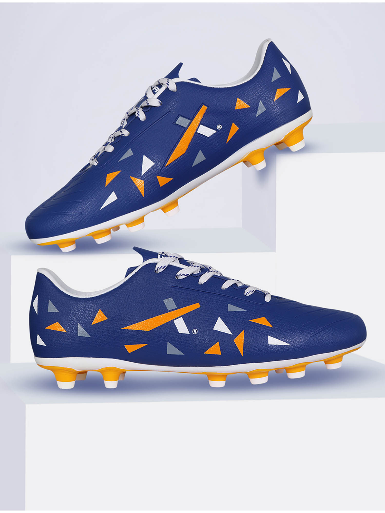 Navy blue and gold youth best sale football cleats