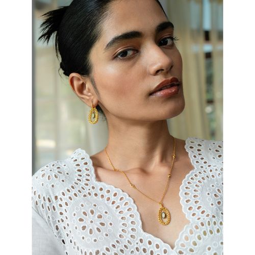 Shaya Caratlane 925 Silver Gold Plated Necklace Buy Shaya By