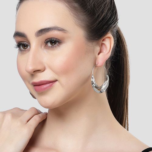 Silver Hoop Earrings Online India