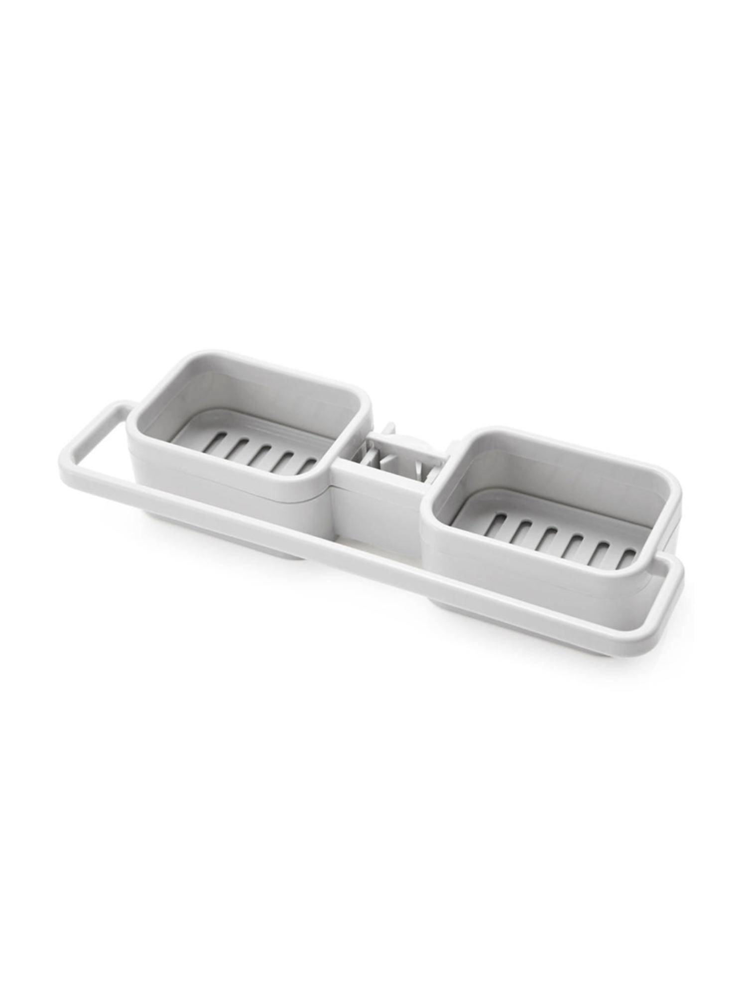 Voncasa Plastic Kitchen Sink Caddy Sponge Holder