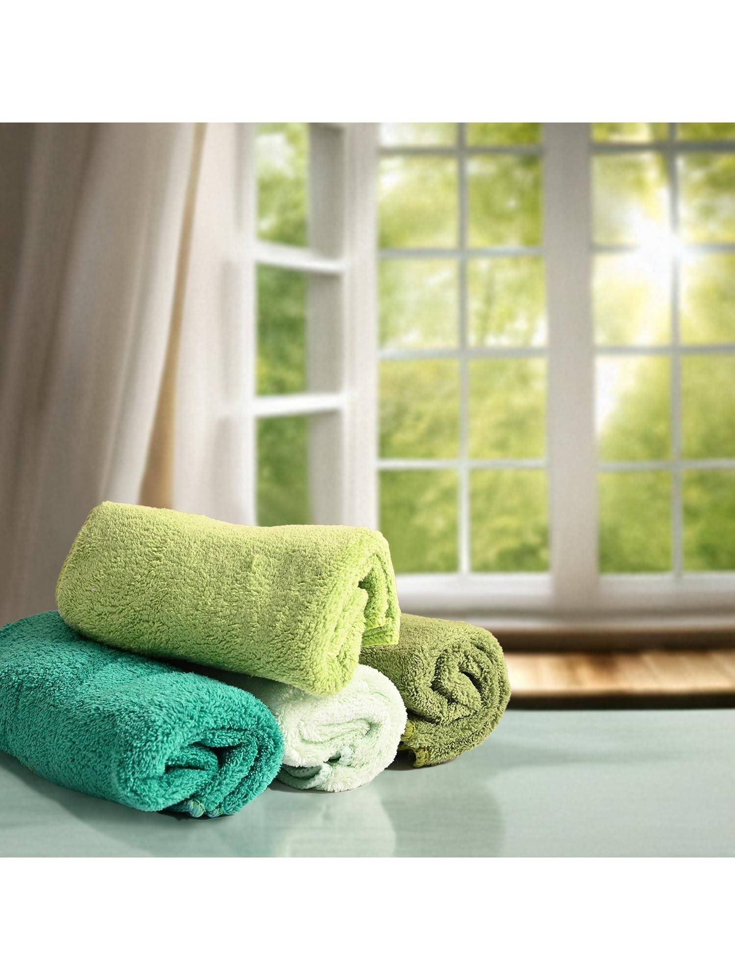 Voncasa Polyster Multicolor Duster| Rectangular Matte Cleaning Cloth for Car