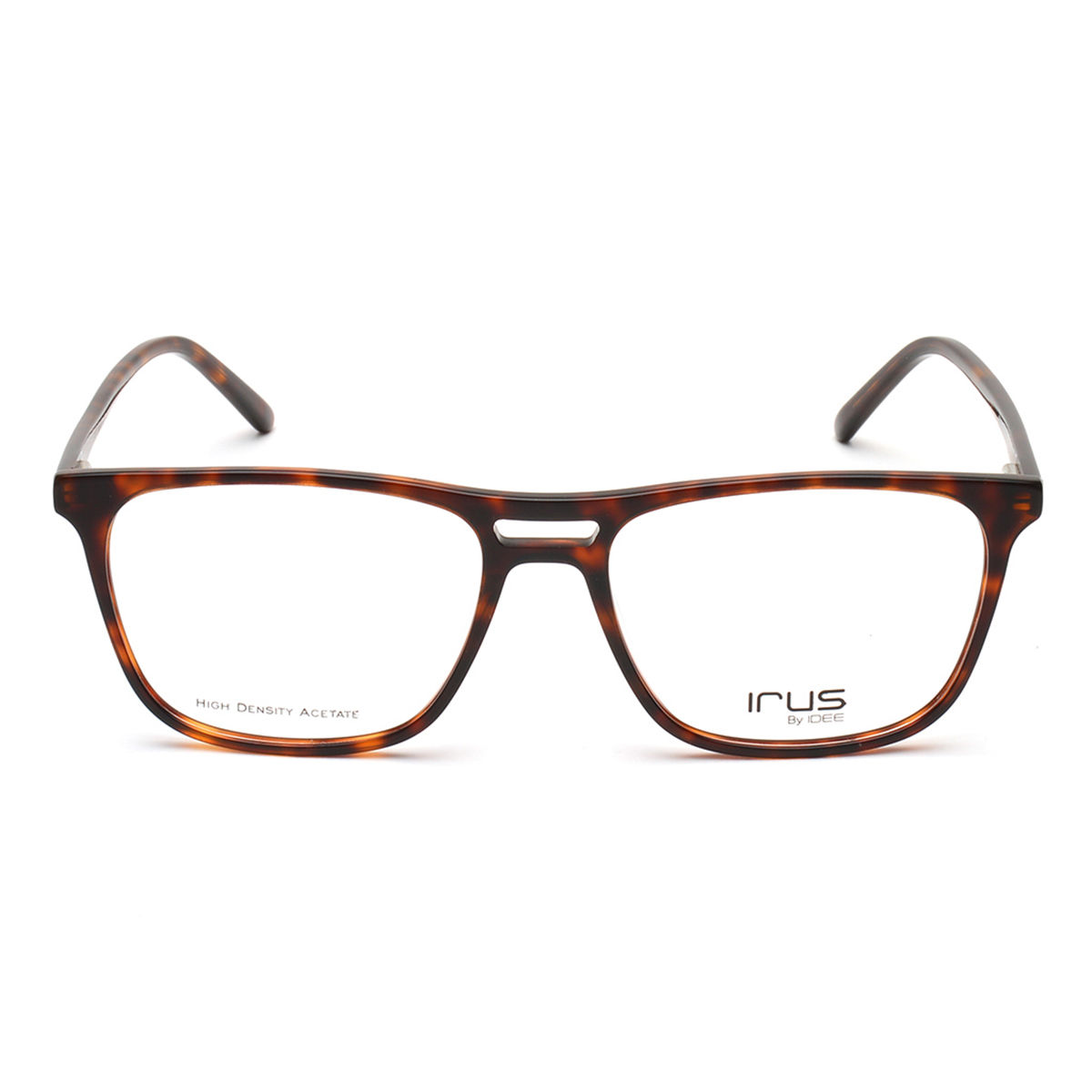 IRUS Rectangle IR2009C8FR Brown Large Eyeglass Frames