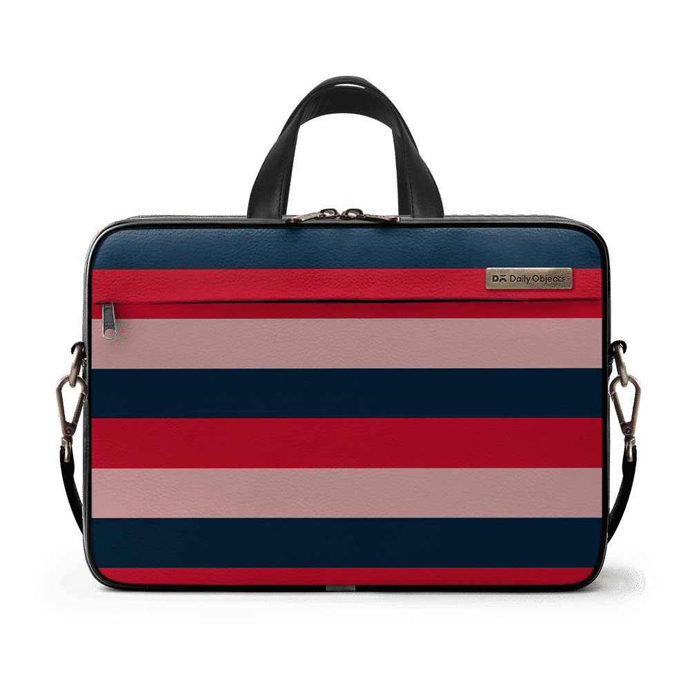 DailyObjects Bottle Stripes City Compact Messenger Bag For Up To 39.37cm  (15.5 inch) Laptop/MacBook Buy At DailyObjects