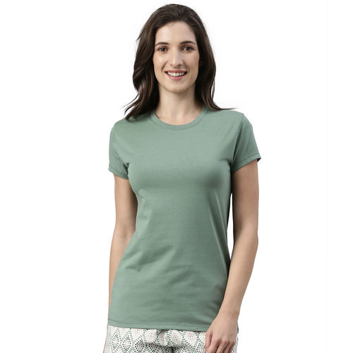   Essentials Women's Slim-Fit Short-Sleeve