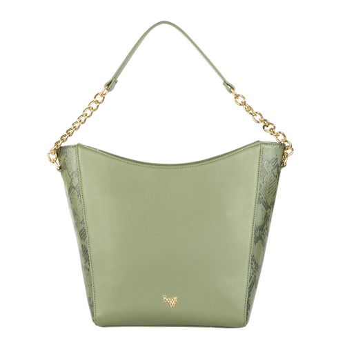 Baggit Janise Green Large Hobo Handbag: Buy Baggit Janise Green