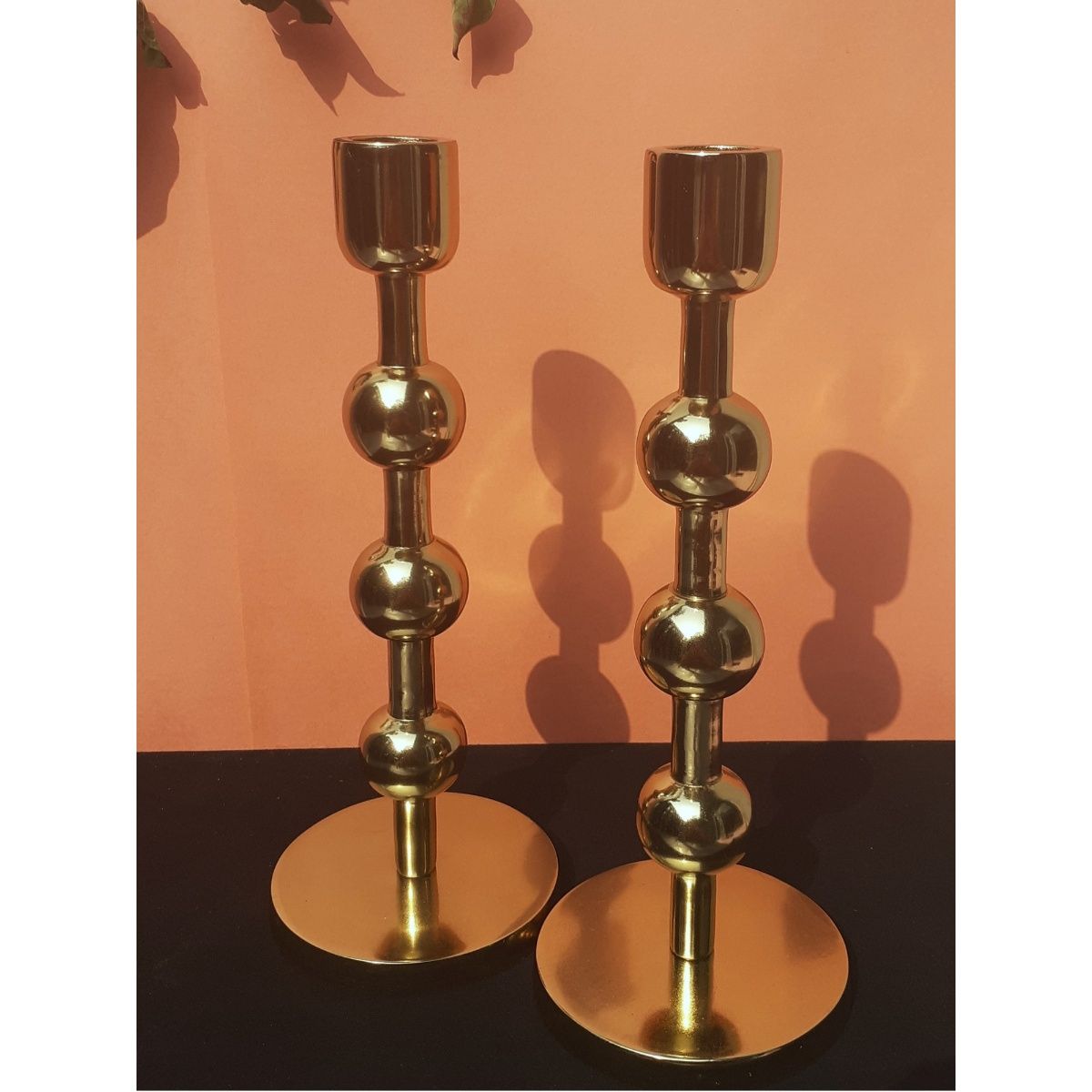 CasaGold Iris Candle Holder Stand for Home Decor Set of 2 Buy CasaGold