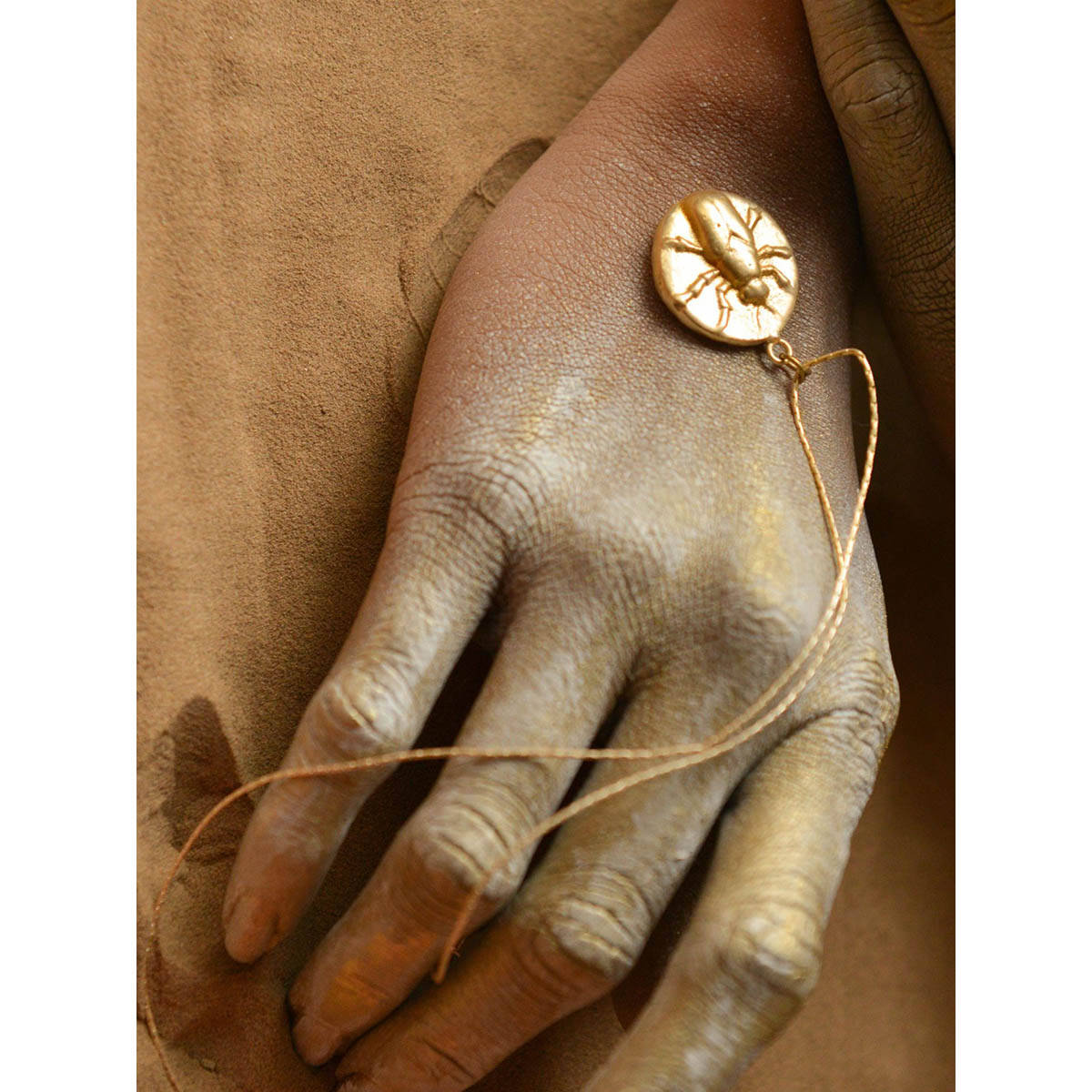 Kassa Women's Gold Statement Necklace