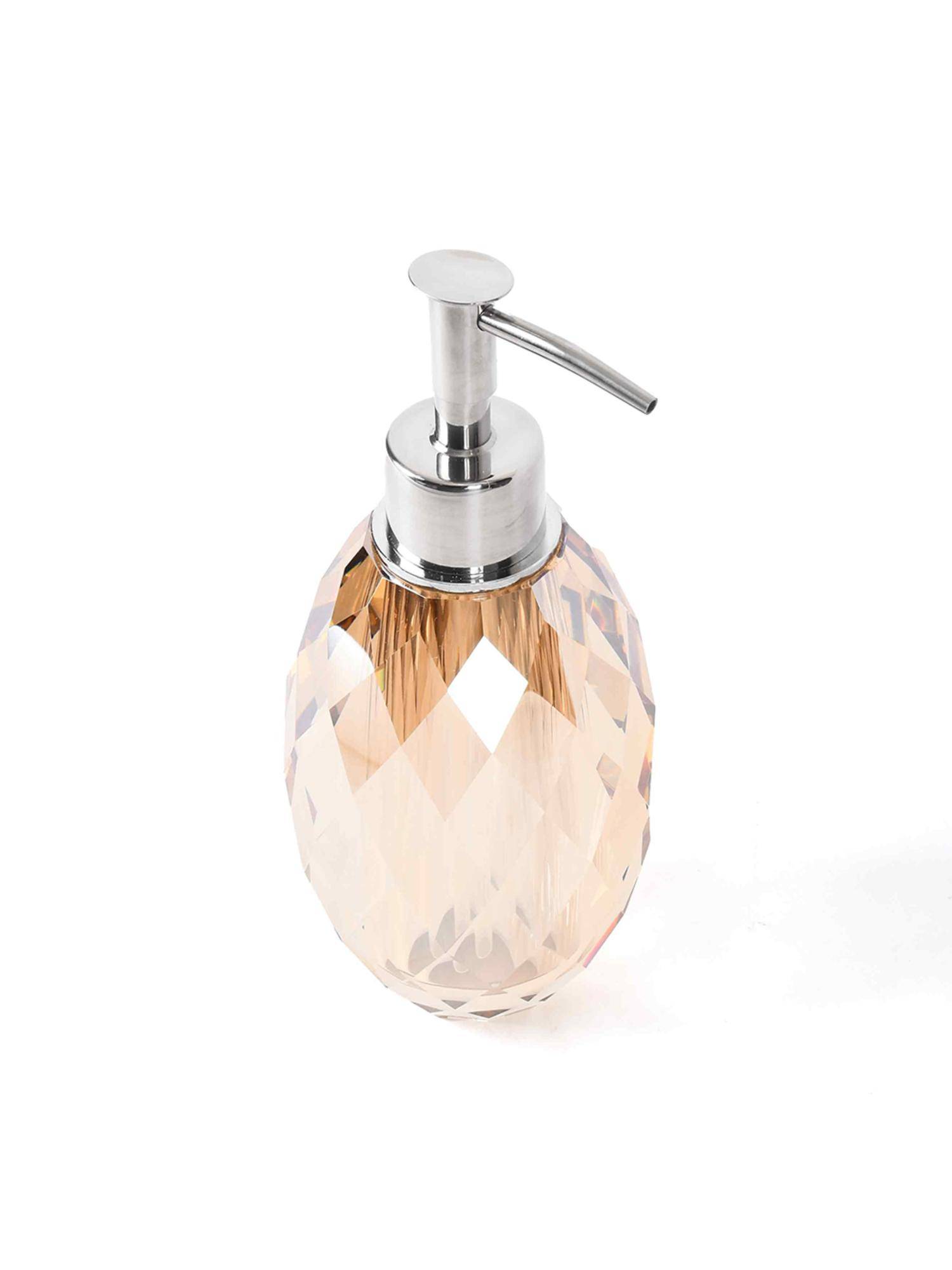 ICHKAN Crystal Diamond Cut Soap Dispenser