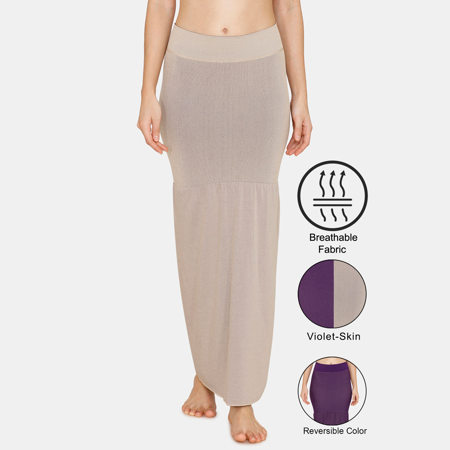 Zivame  Our reversible saree shapewear is the upgrade to the