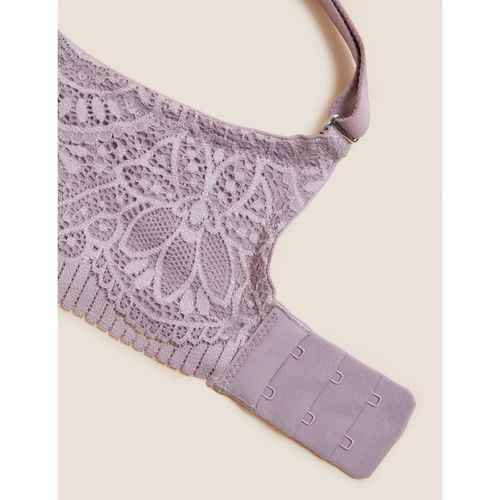 Buy Marks & Spencer Body Soft Non Wired Plunge Bra A-e - Purple Online