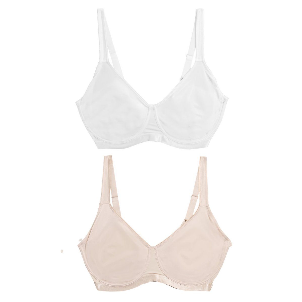 Marks & Spencer Wired Minimiser Bras Ch Multicolor (Pack of 2) Buy